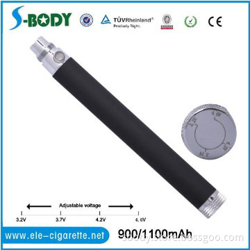 Sbody hot sale ecig battery 1300mah ego twist battery with man y color